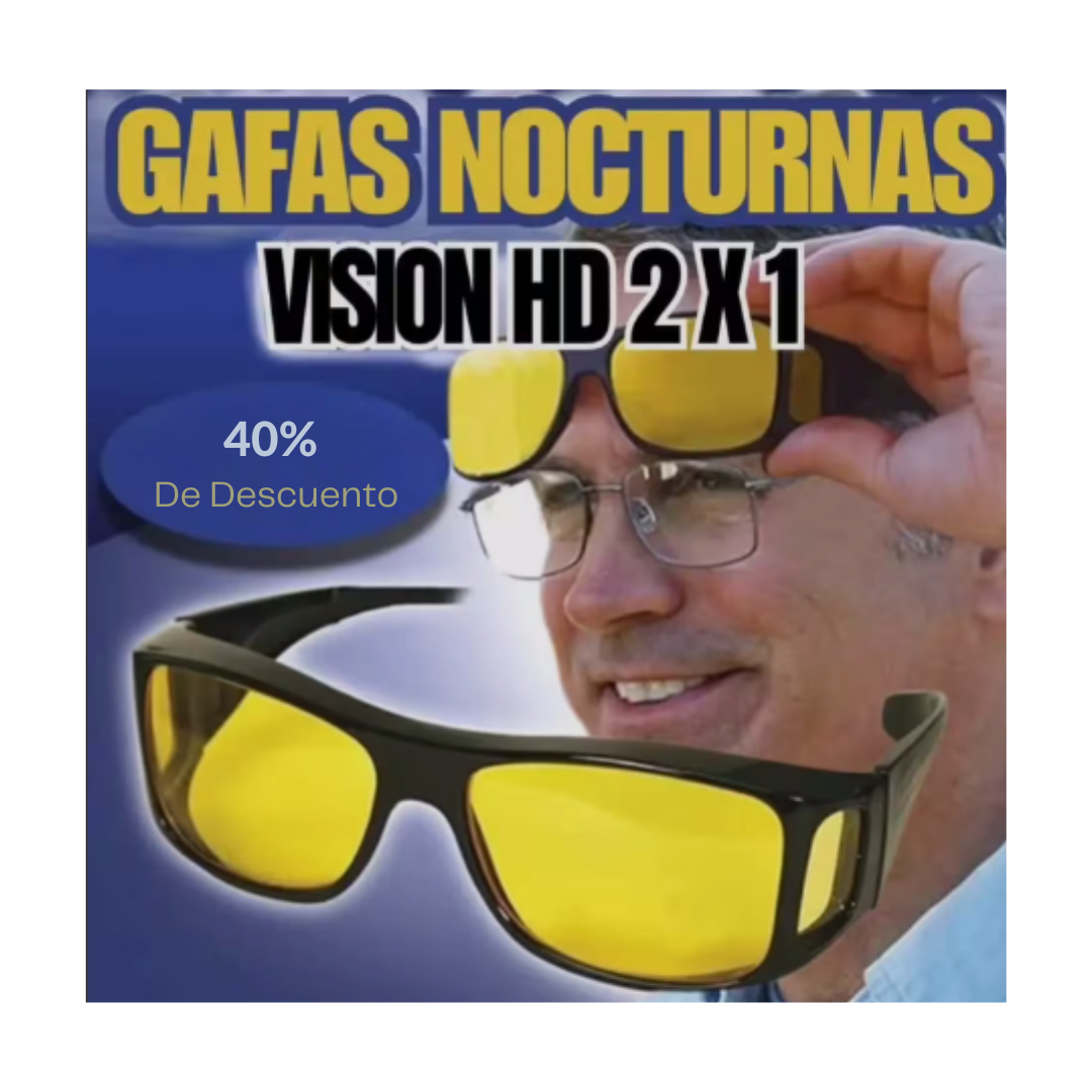 GAFAS CON VISION NOCTURNA HD 2 X 1 NIGHT SHIELD®