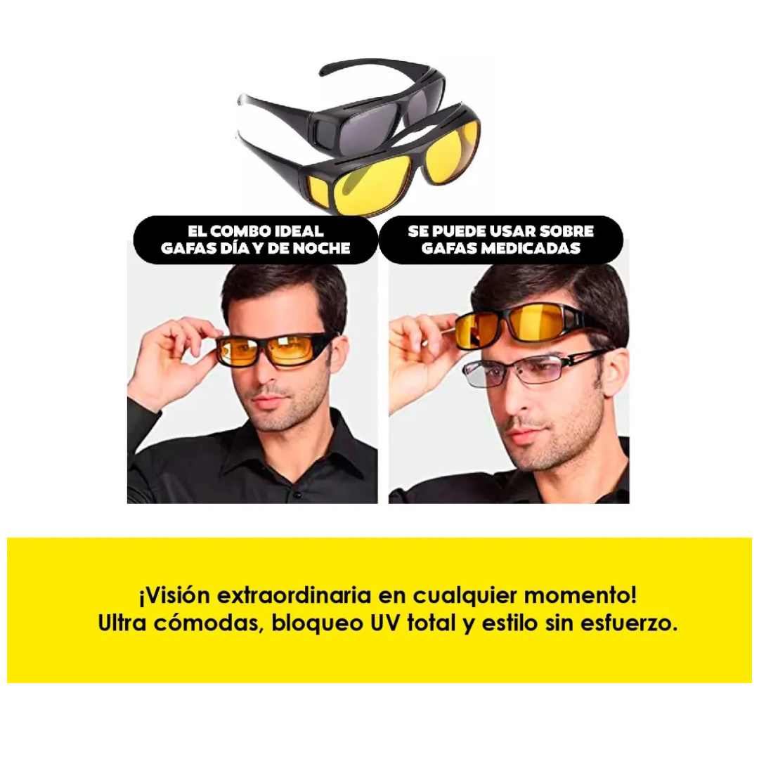 GAFAS CON VISION NOCTURNA HD 2 X 1 NIGHT SHIELD®