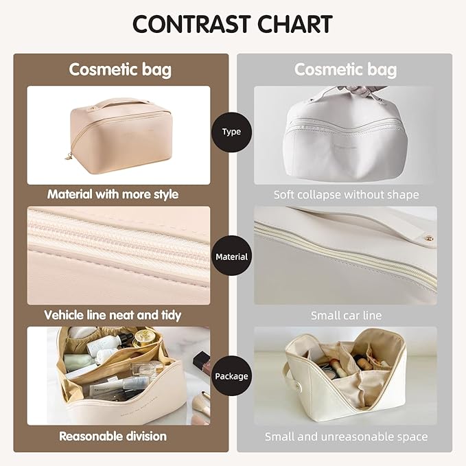 COSMETIQUERA DE GRAN CAPACIDAD CLEO & CO®