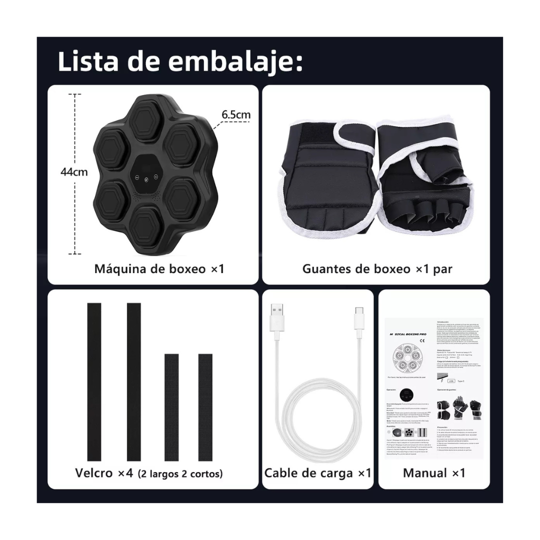 MÁQUINA DE ENTRENAMIENTO PROFESIONAL DE BOXEO PUNCHFLOW®