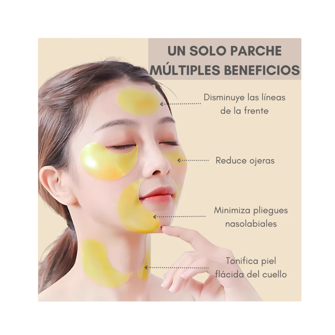 PARCHES REJUVENECEDORES PREMIUM EYE MASK GOLDEN™