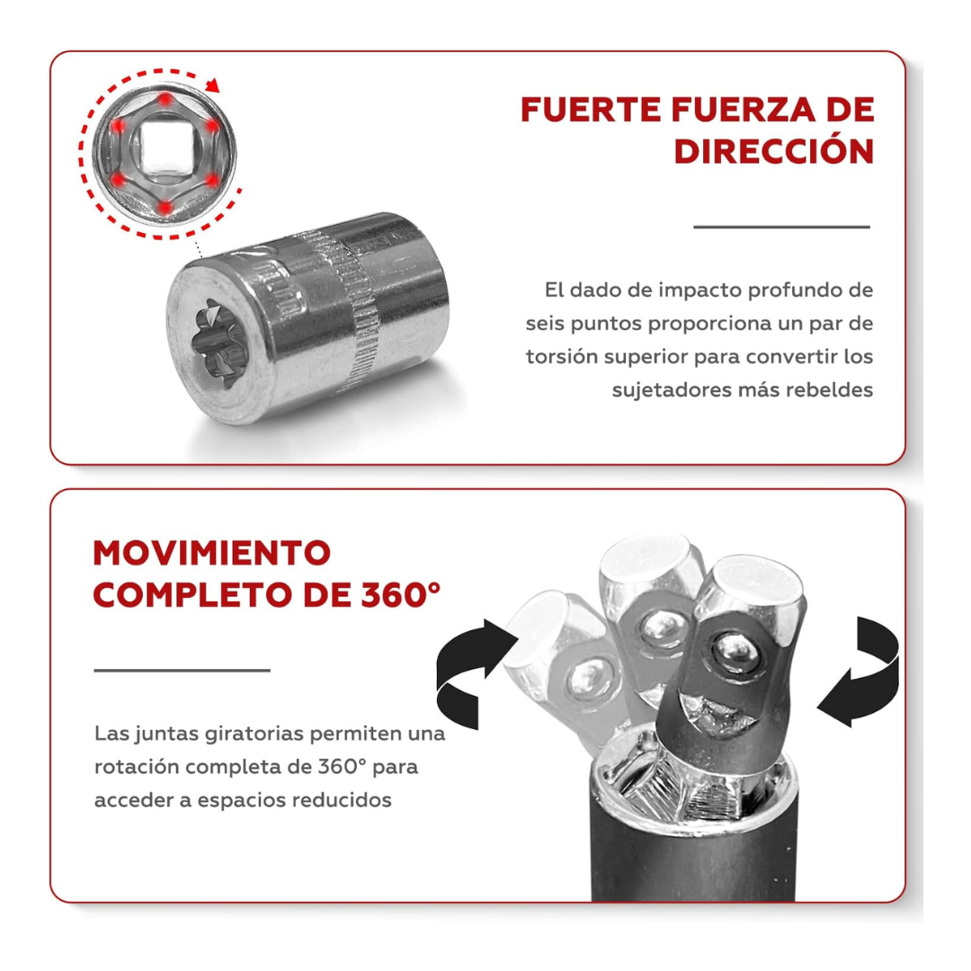 KIT DE HERRAMIENTAS PROFESIONAL TITAN GRIP®