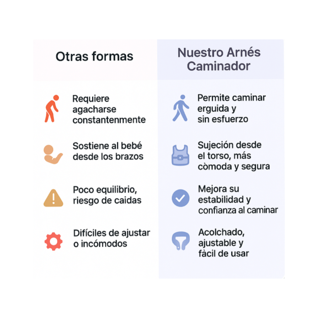 ARNÉS PARA APRENDER A CAMINAR PASITOSBABY®