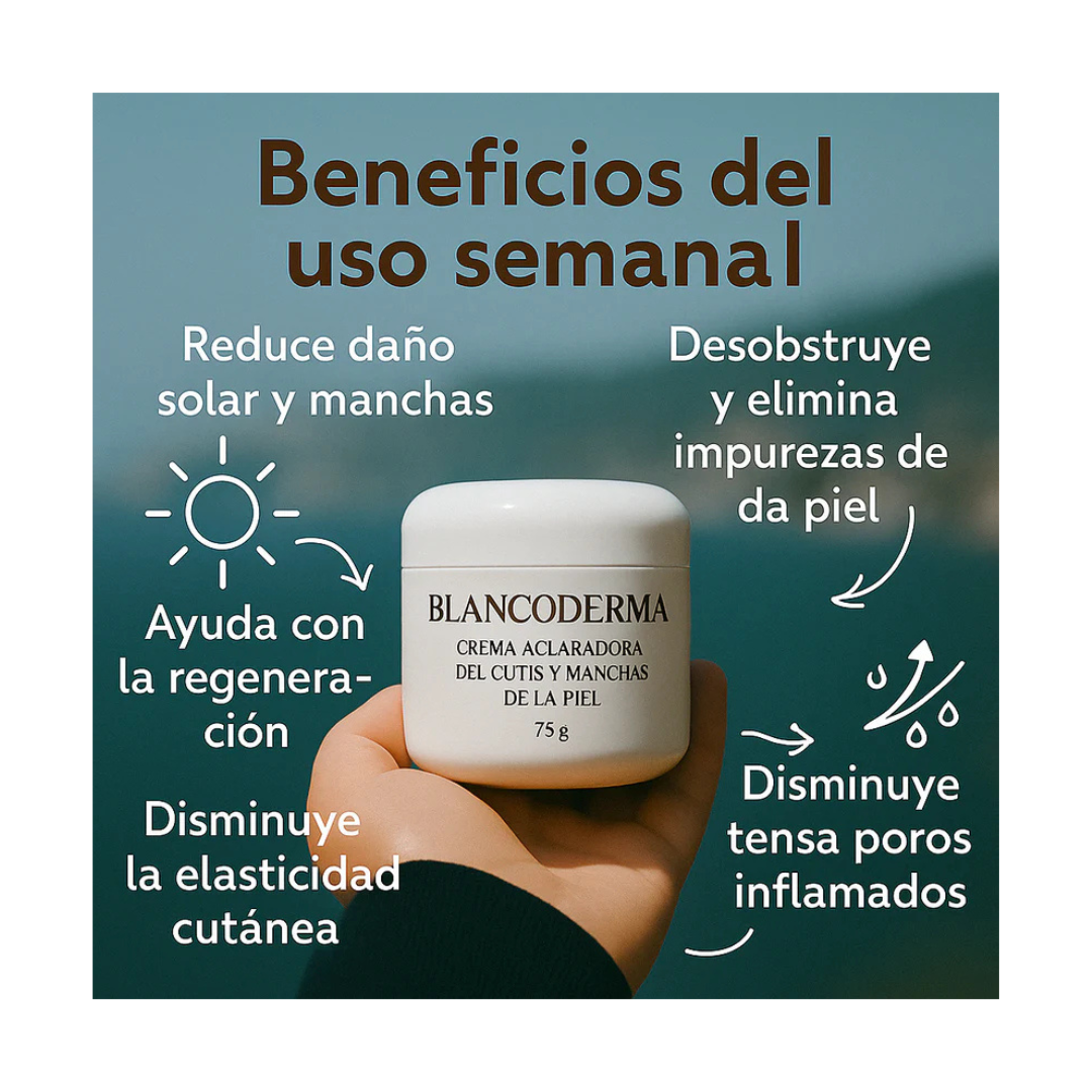 CREMA BLANQUEADORA DE PIEL BLANCODERMA® PACK 2 UNIDADES