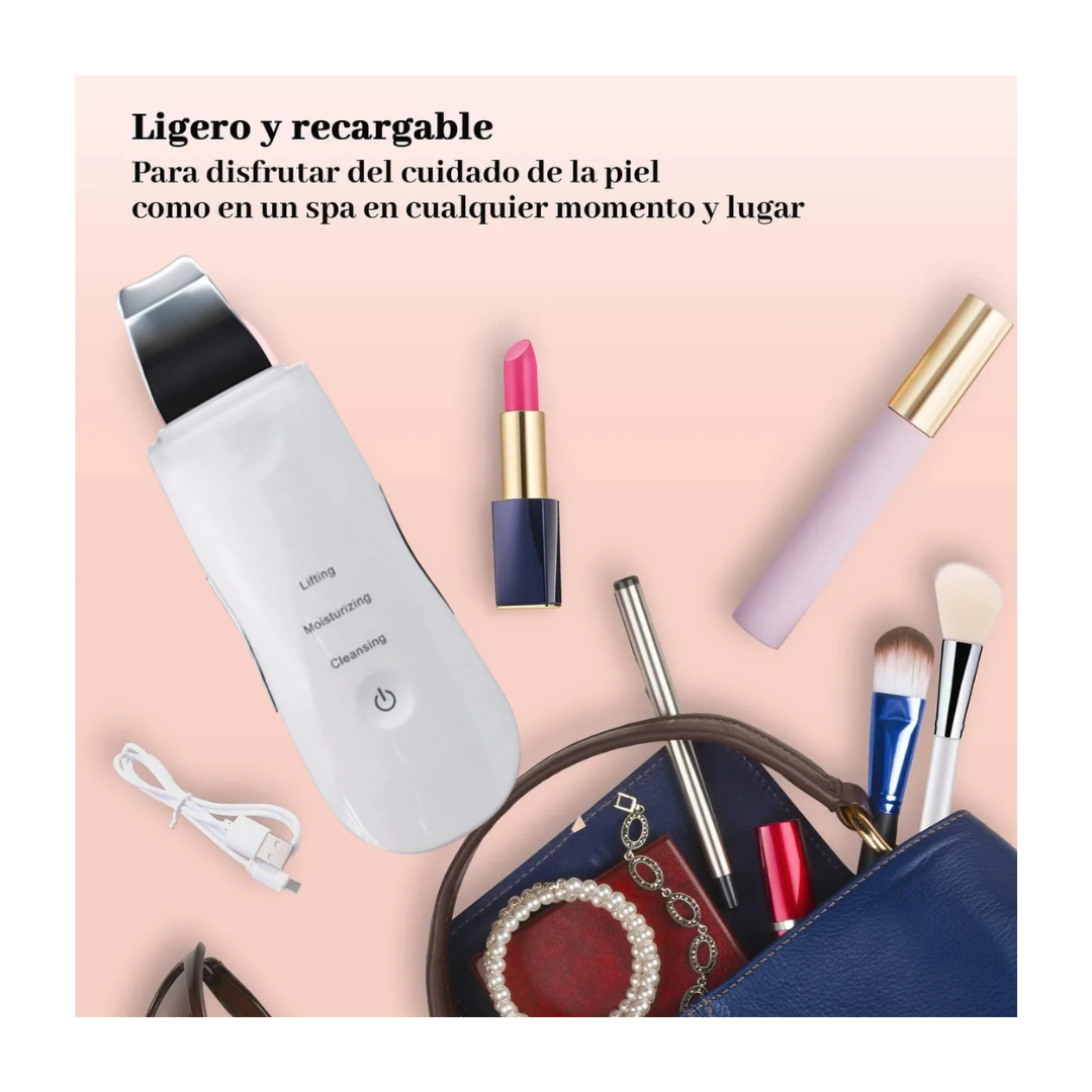 ESPÁTULA FACIAL ULTRASÓNICA ULTRASKIN® | Limpieza facial profesional en casa