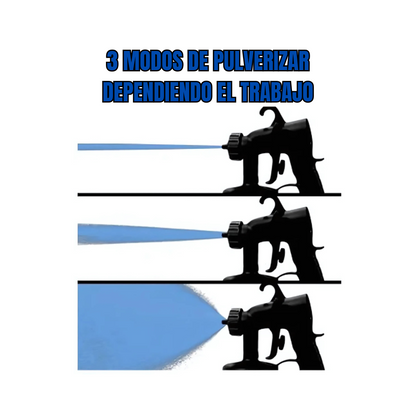 PISTOLA PARA PINTAR CON COMPRESOR PORTÁTIL EASY PAINT®