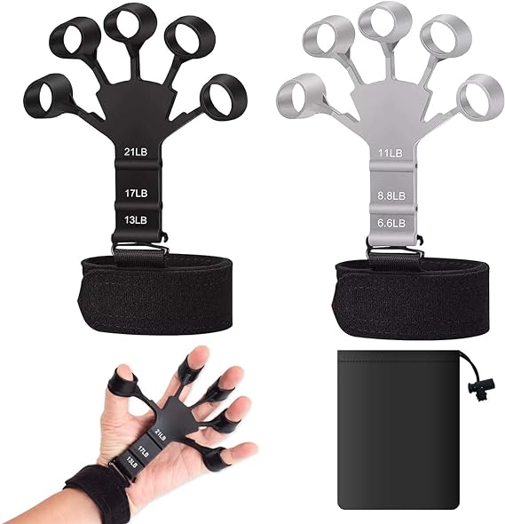 ENTRENADOR DE FUERZA AGARRE 2 PACK GRIP®