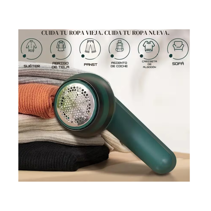 QUITA PELUSA ELÉCTRICO RECARGABLE