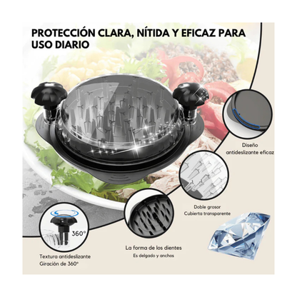 DESMENUZADOR DE ALIMENTOS