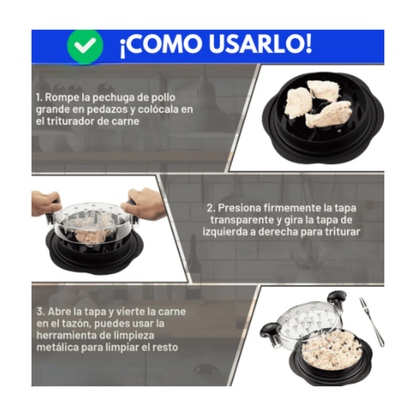 DESMENUZADOR DE ALIMENTOS