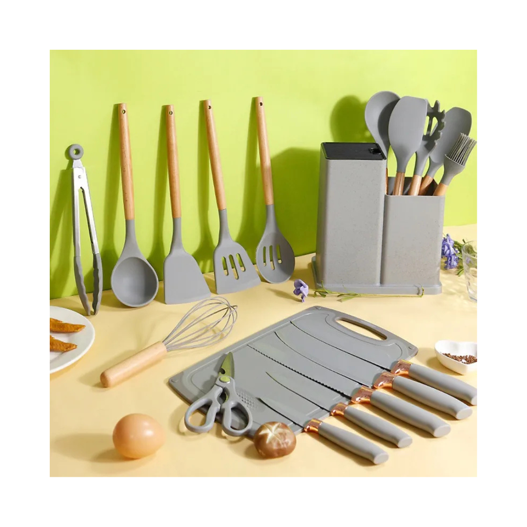 SET DE 19 UTENSILIOS DE COCINA CHEFCRAFT®