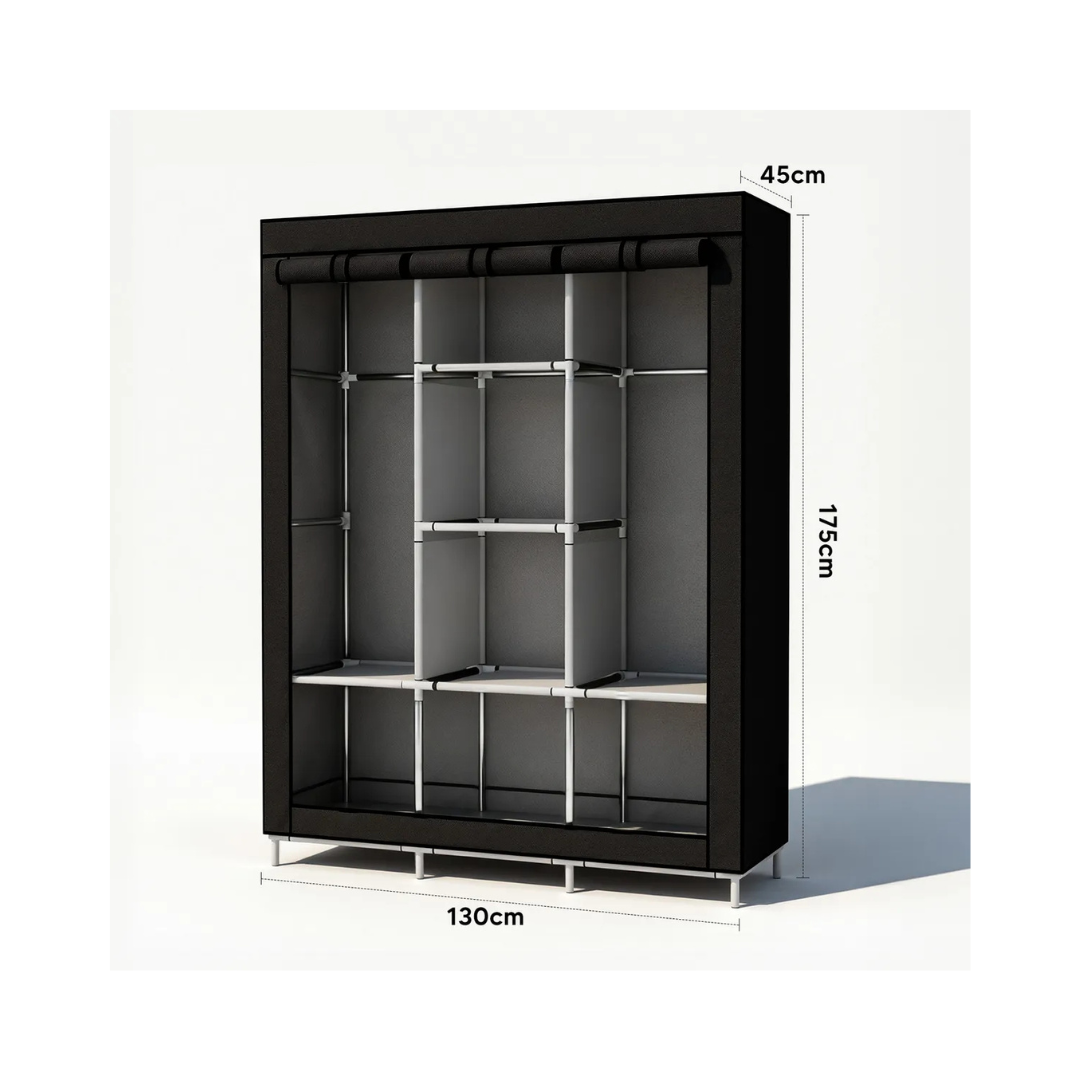 ROPERO ARMABLE CON PROTECTOR ANTI POLVO