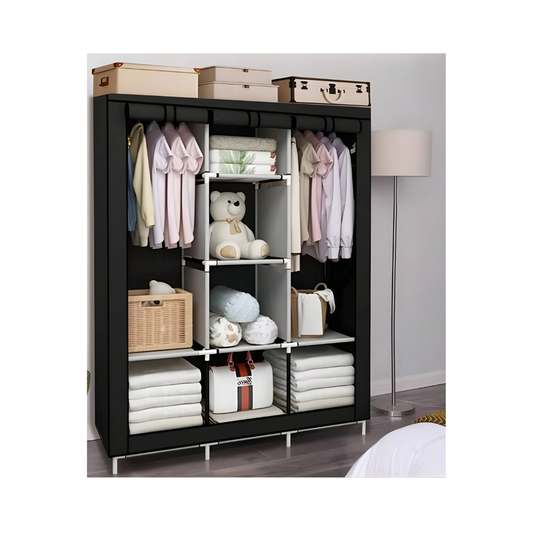 ROPERO ARMABLE CON PROTECTOR ANTI POLVO