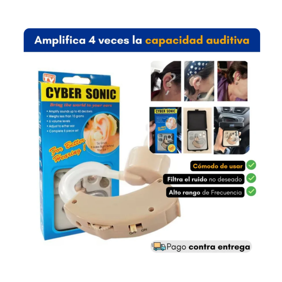 AMPLIFICADOR AUDITICVO DE ULTIMA GENERACION CYBER SONIC®