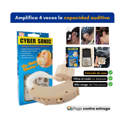 AMPLIFICADOR AUDITICVO DE ULTIMA GENERACION CYBER SONIC®