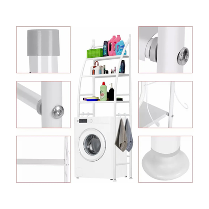 MUEBLE ORGANIZADOR DE LAVANDERÍA DE 3 NIVELES STEELRACK®