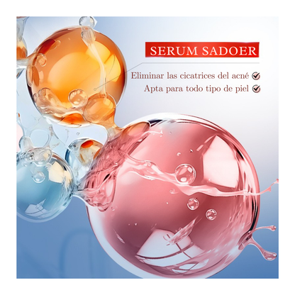 SÉRUM REPARADOR DE PIEL CON ACNÉ Y CICATRICES SADOER® ¡OFERTA 2x1 SOLO POR HOY!
