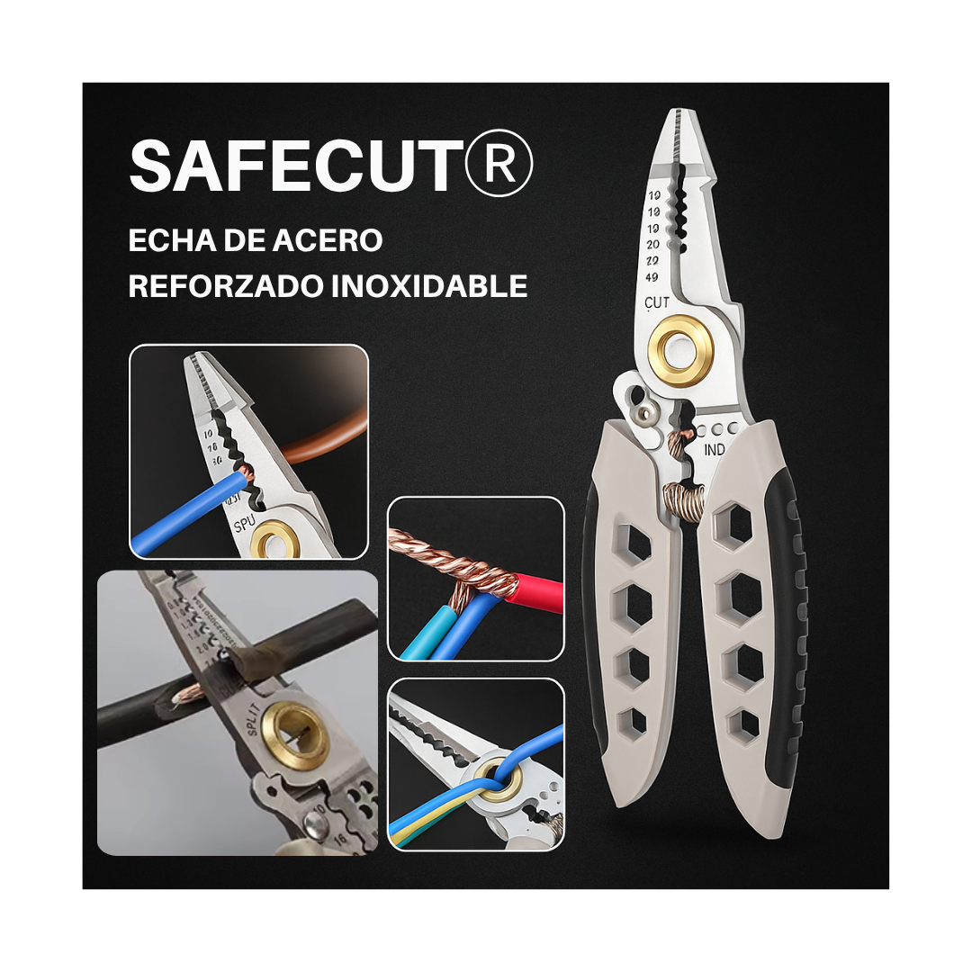 PINZAS PROFESIONALES MULTIFUNCIONALES SAFECUT®