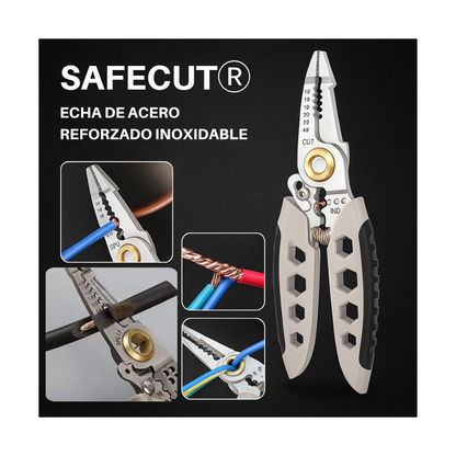 PINZAS PROFESIONALES MULTIFUNCIONALES SAFECUT®