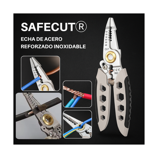 PINZAS PROFESIONALES MULTIFUNCIONALES SAFECUT®