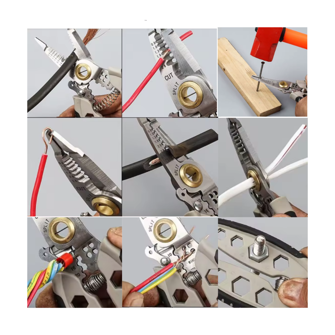 PINZAS PROFESIONALES MULTIFUNCIONALES SAFECUT®