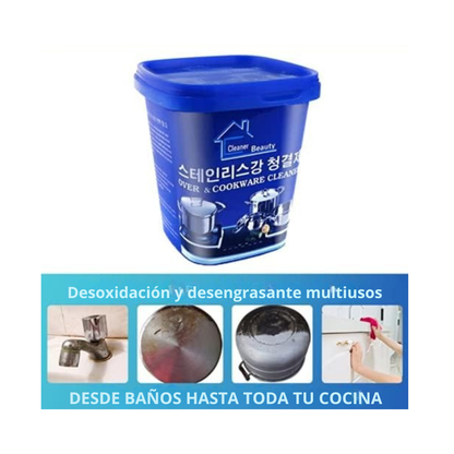 KIT DE RESTAURACIÓN DE COCINA AFILADOR 3 NIVELES + PASTA RESTAURADORA