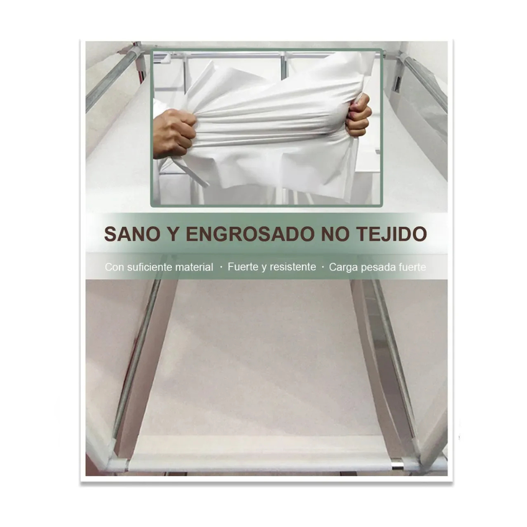 ROPERO ARMABLE CON PROTECTOR ANTI POLVO