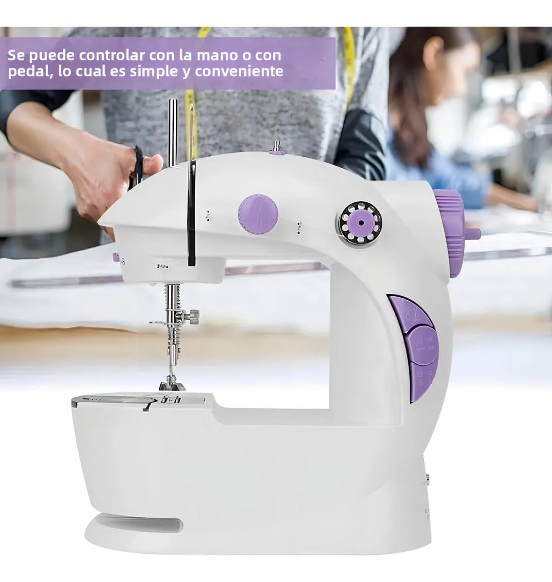 MÁQUINA DE COSER PROFESIONAL PORTÁTIL