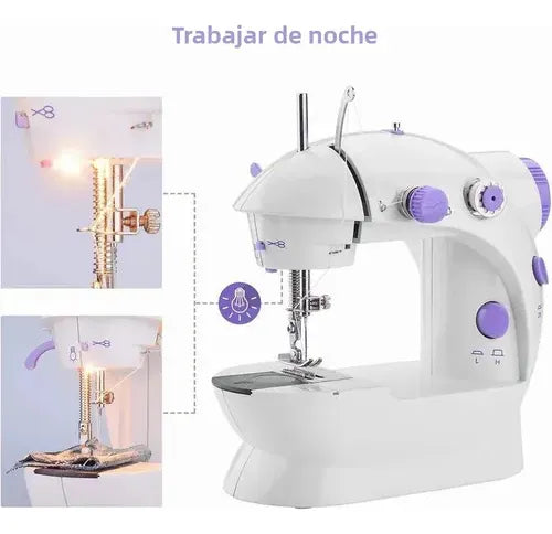 MÁQUINA DE COSER PROFESIONAL PORTÁTIL