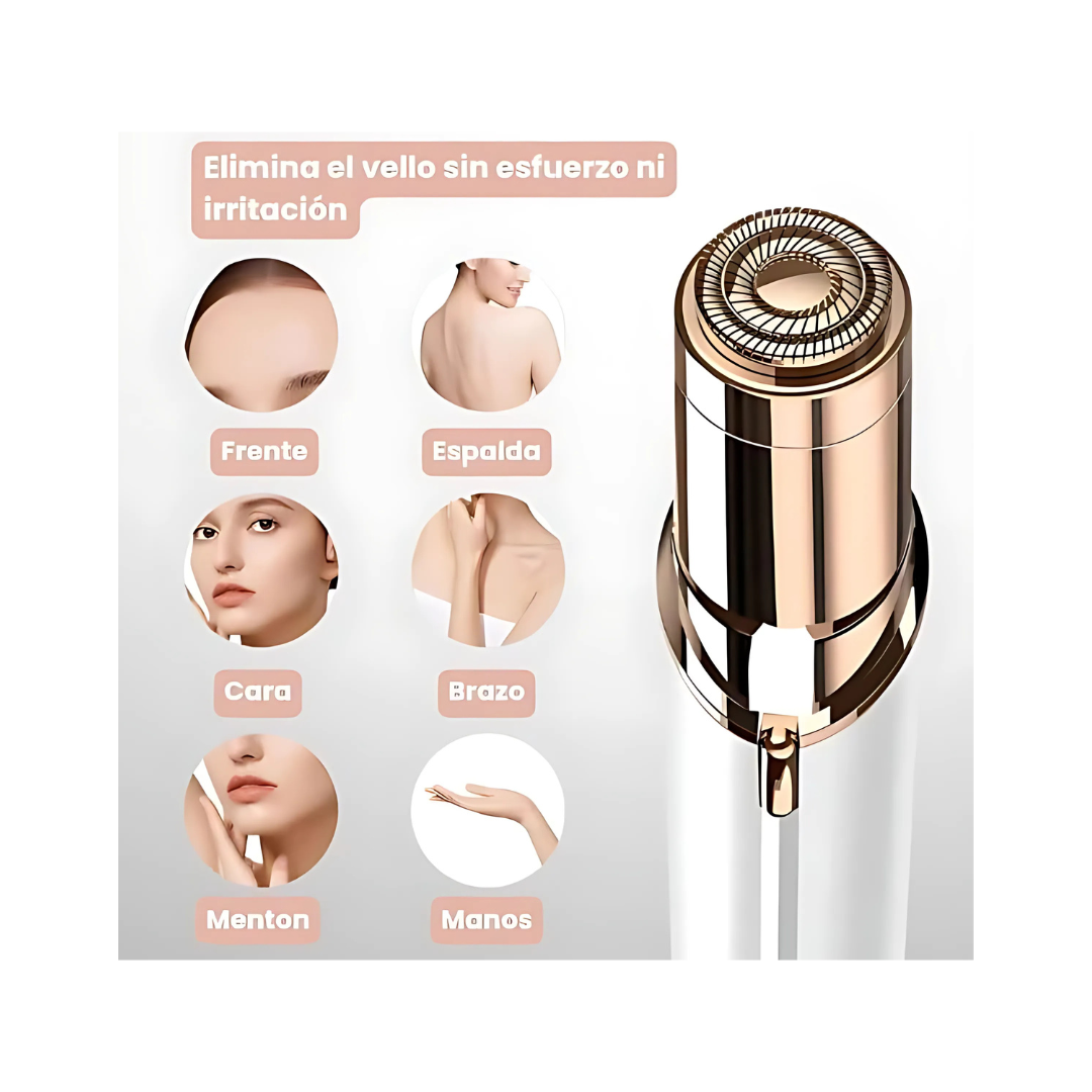 KIT DE DEPILADORAS FACIAL Y CEJAS PROFESIONAL FACIAL PRO®