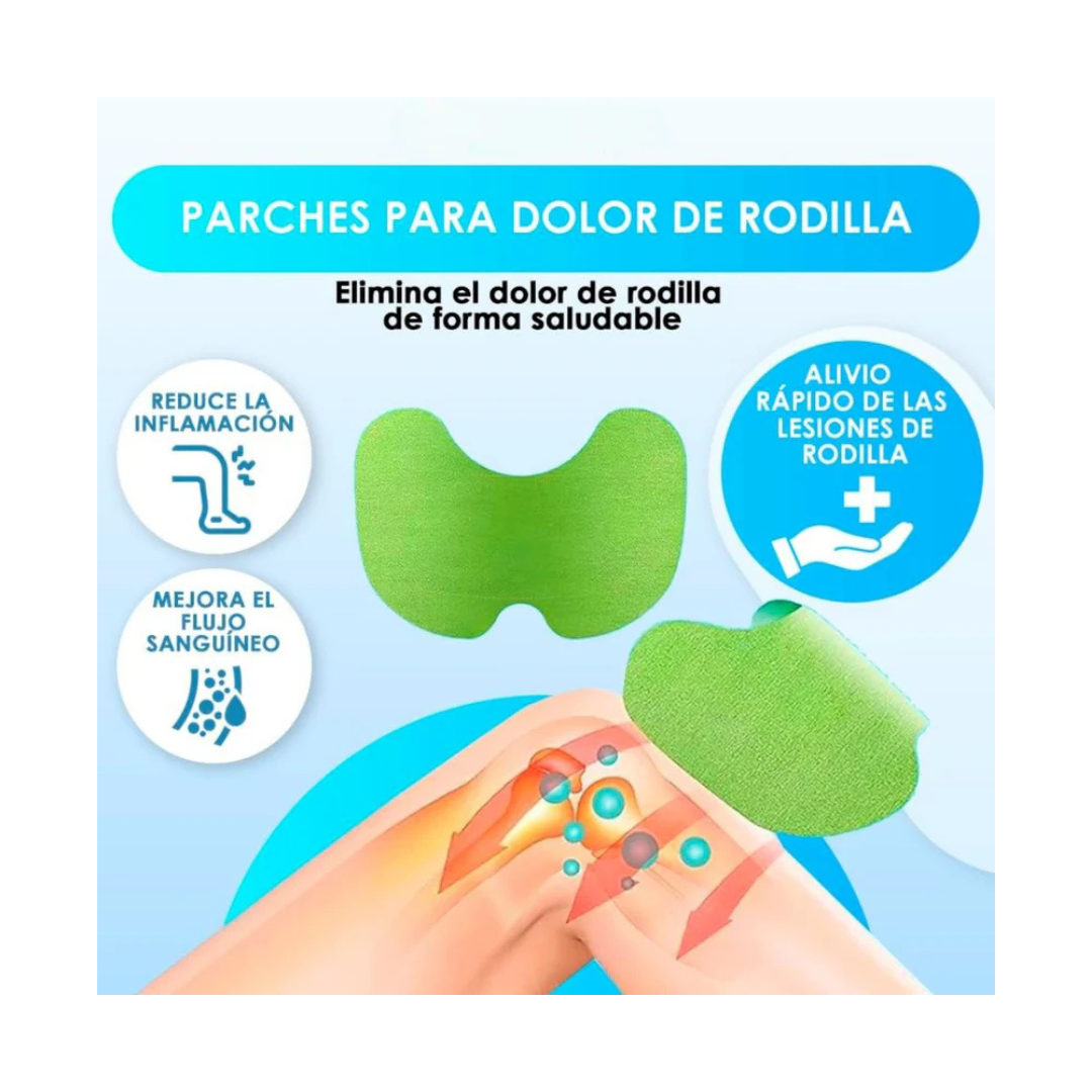 Pack de 10 Parches Alivio Dolor Rodillas y Artrosis AlivioTotal®