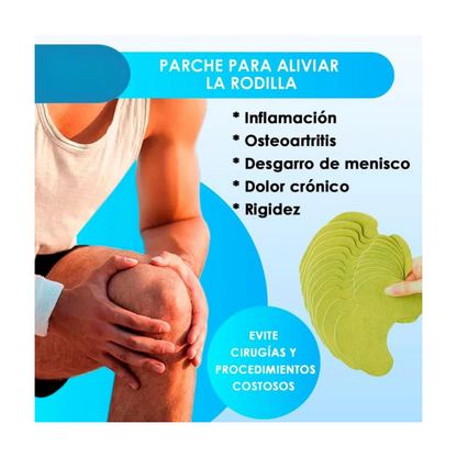 Pack de 10 Parches Alivio Dolor Rodillas y Artrosis AlivioTotal®
