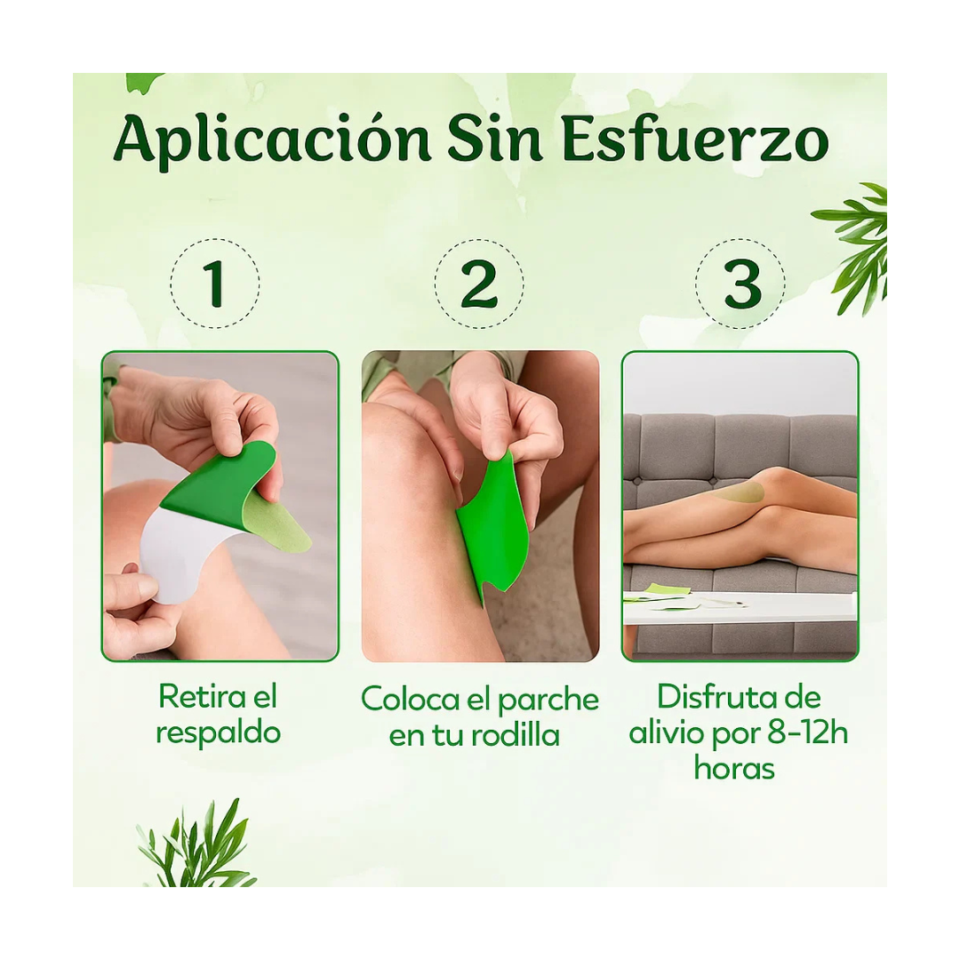 Pack de 10 Parches Alivio Dolor Rodillas y Artrosis AlivioTotal®