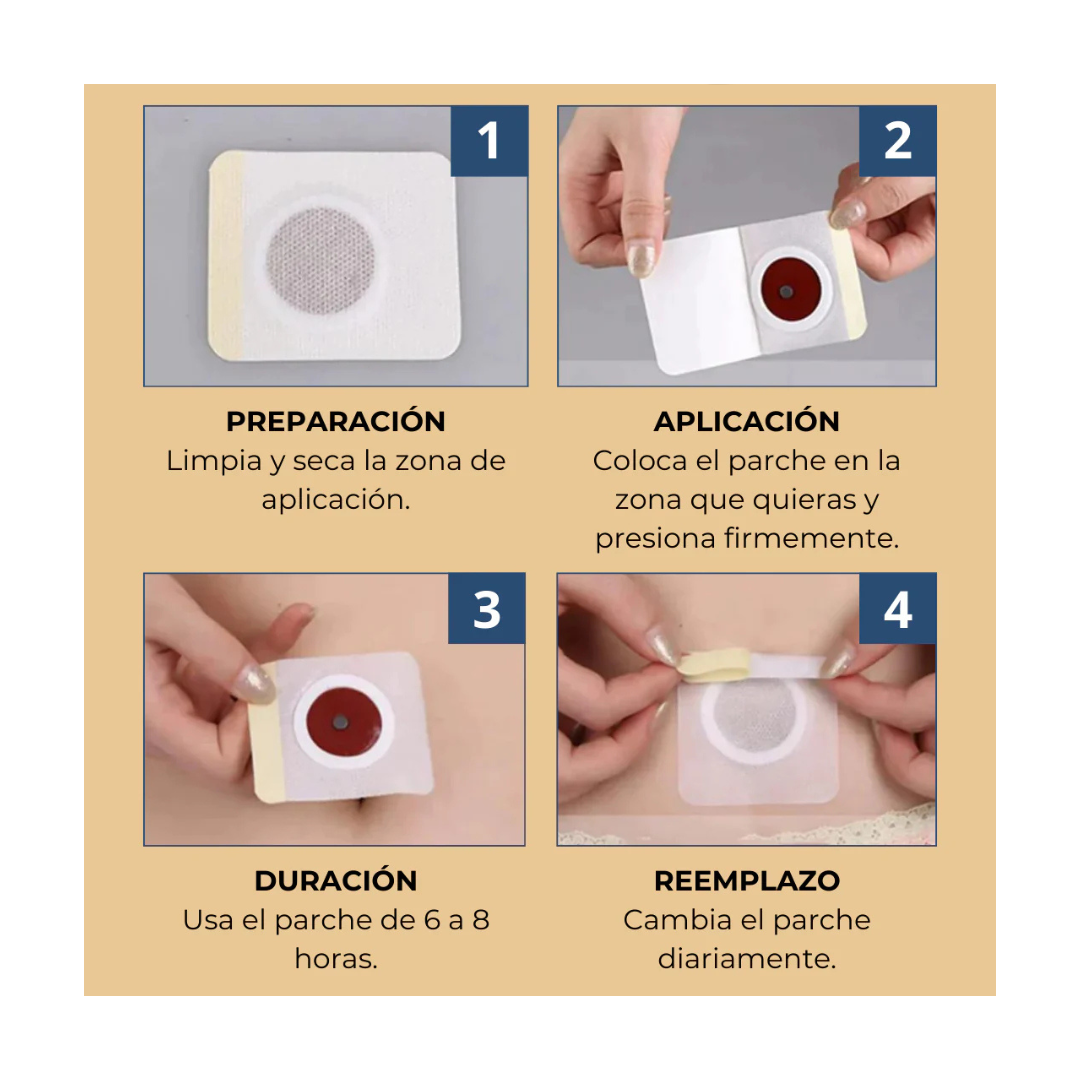 TRATAMIENTO DE 30 PARCHES ADELGAZANTES SLIMPATCH®
