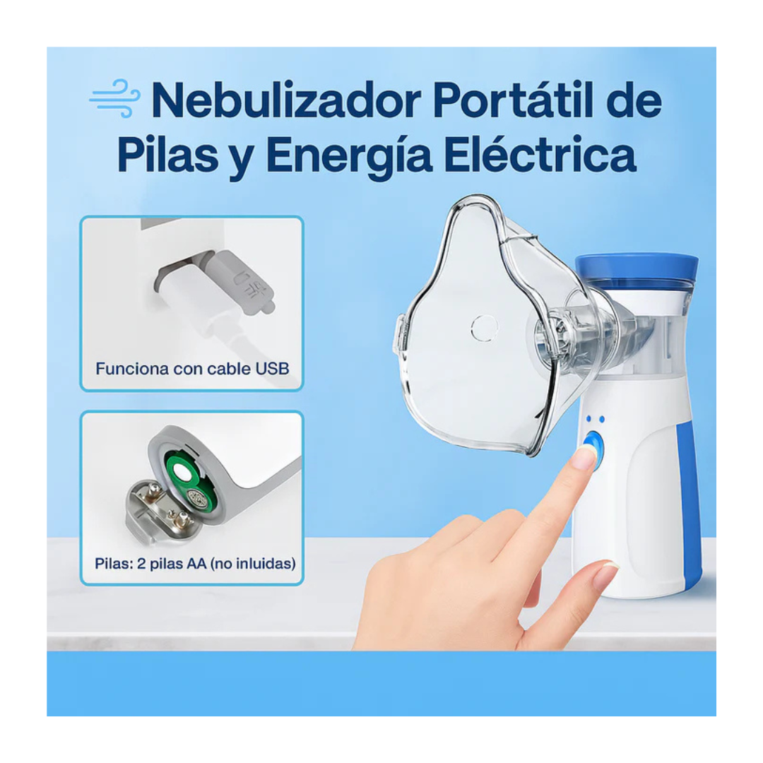 NEBULIZADOR PORTÁTIL ULTRASÓNICO CLEARAIR®