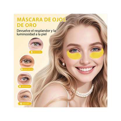 PARCHES REJUVENECEDORES PREMIUM EYE MASK GOLDEN™