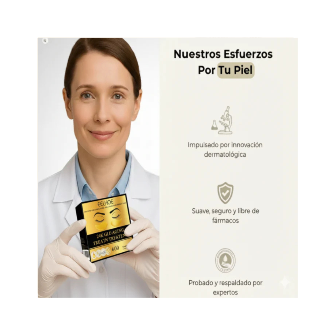 PARCHES REJUVENECEDORES PREMIUM EYE MASK GOLDEN™