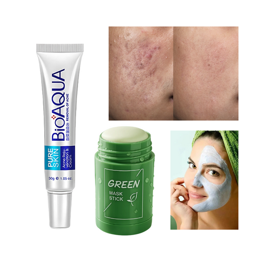 TRATAMIENTO ANTI ACNÉ MASCARILLA + CICATRIZACIÓN DERMA PRO®