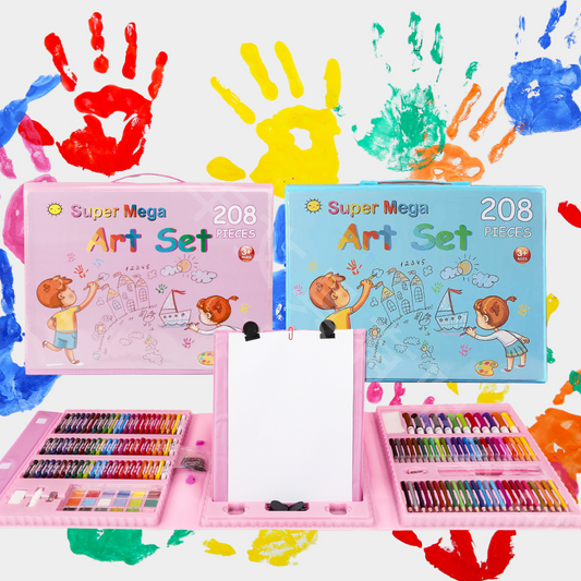 SET DE ARTE DIBUJO PARA NIÑOS 208 Pz