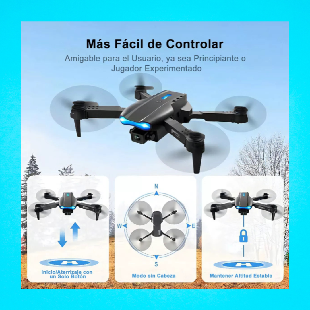 DRON CON CÁMARA DUAL VISHPRO®