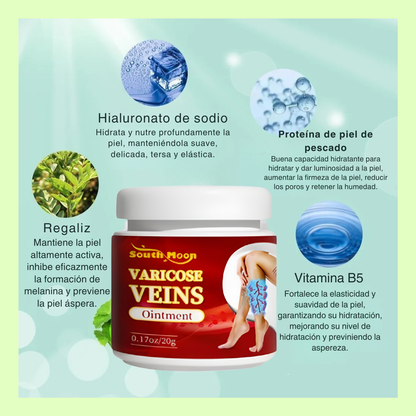 CREMA DESVANECEDORA DE ESTRÍAS REPARACIÓN RÁPIDA + CREMA ELIMINADORA DE VARICES