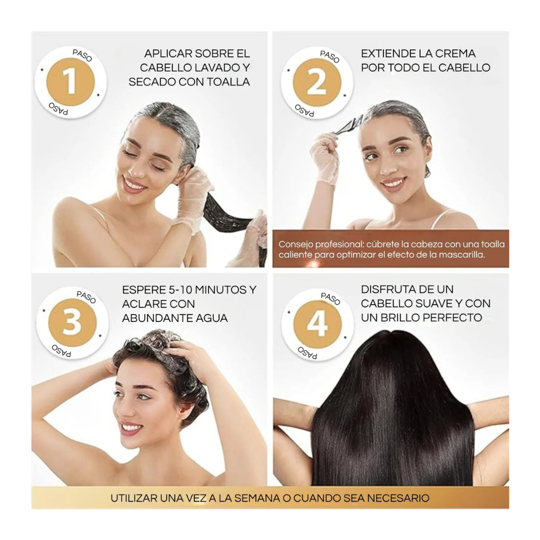 MASCARILLA CAPILAR KARSELL® PREMIUM CON COLÁGENO Y MACA