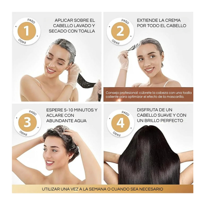 MASCARILLA CAPILAR KARSELL® PREMIUM CON COLÁGENO Y MACA