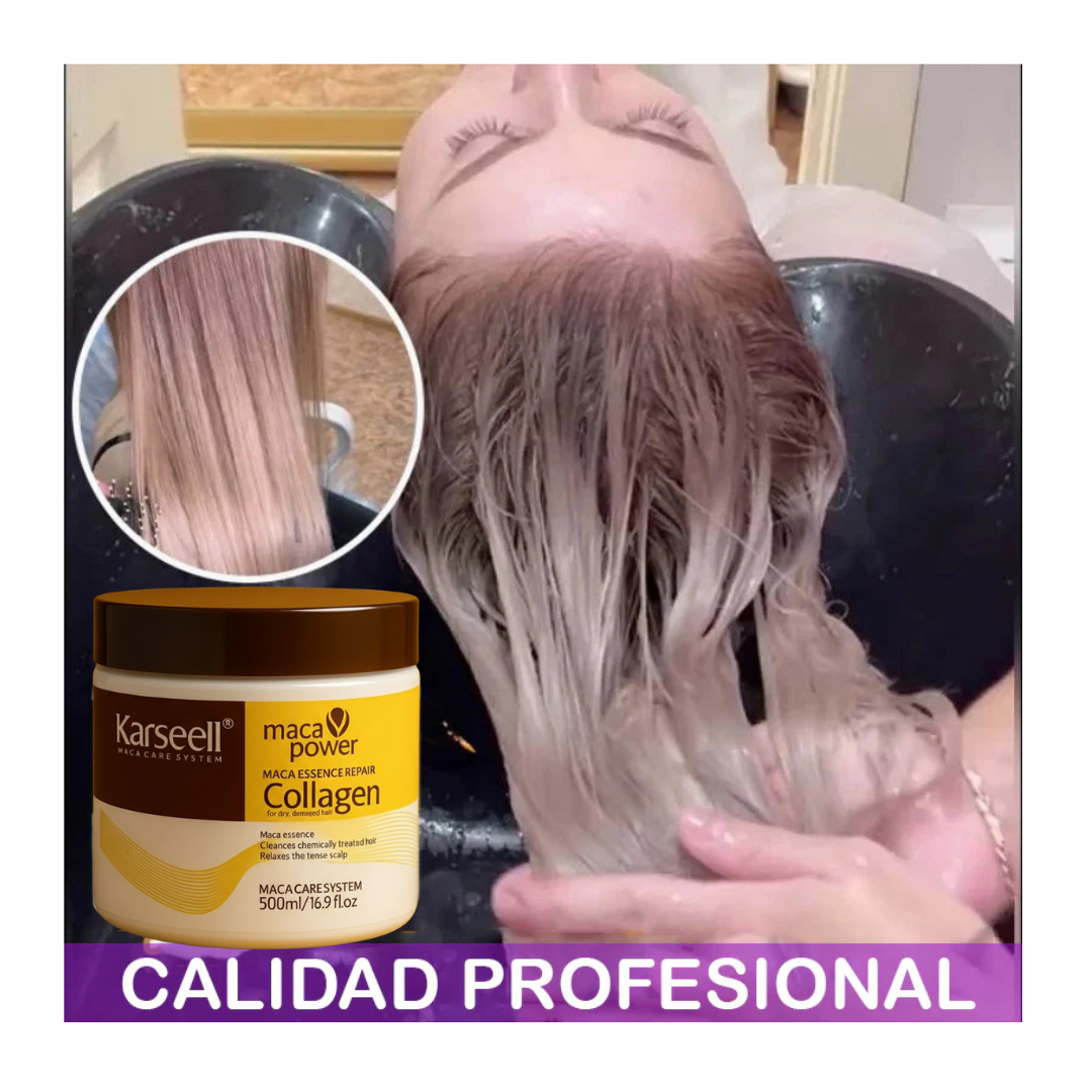 MASCARILLA CAPILAR KARSELL® PREMIUM CON COLÁGENO Y MACA