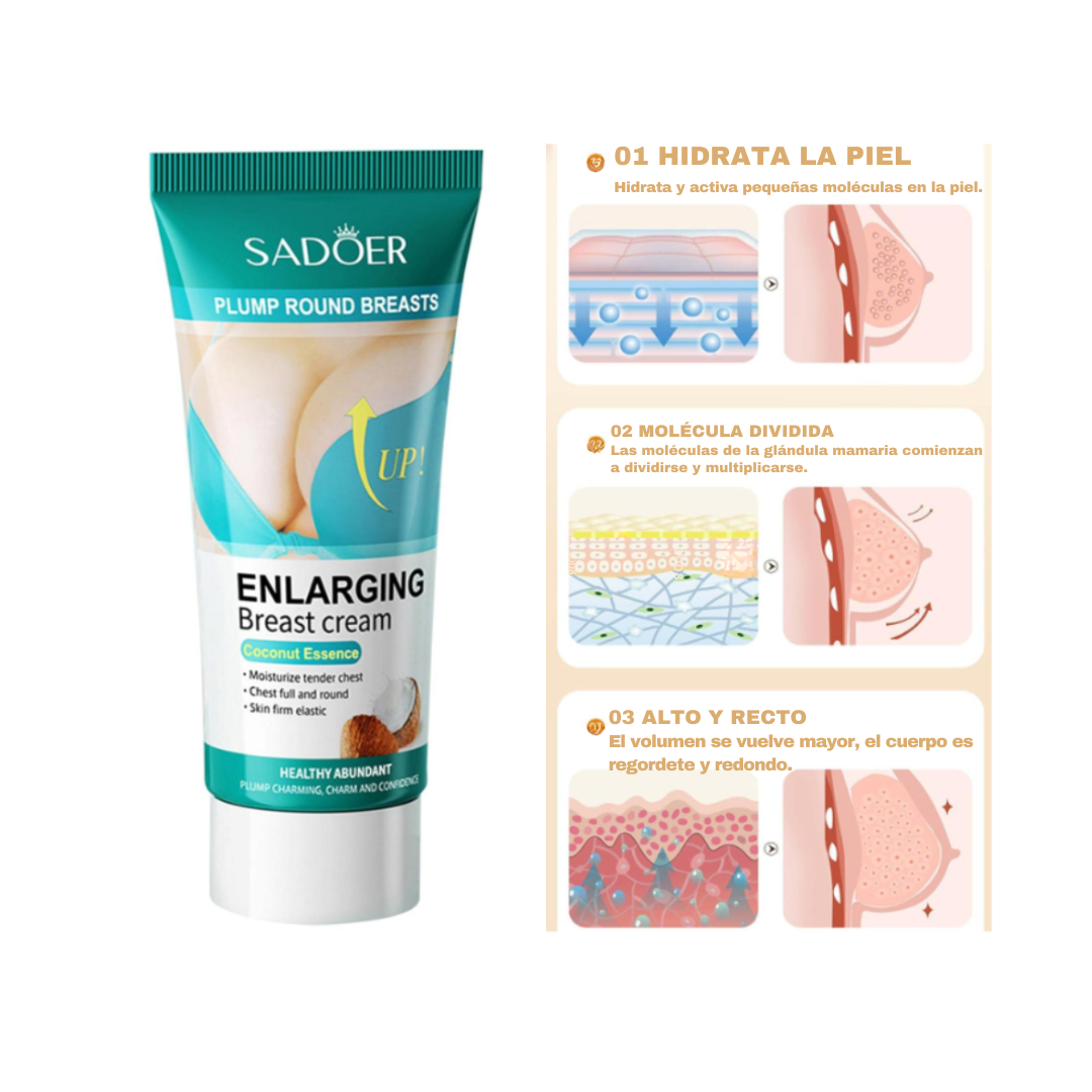 CREMA PARA AUMENTO DE BUSTO SADOER®