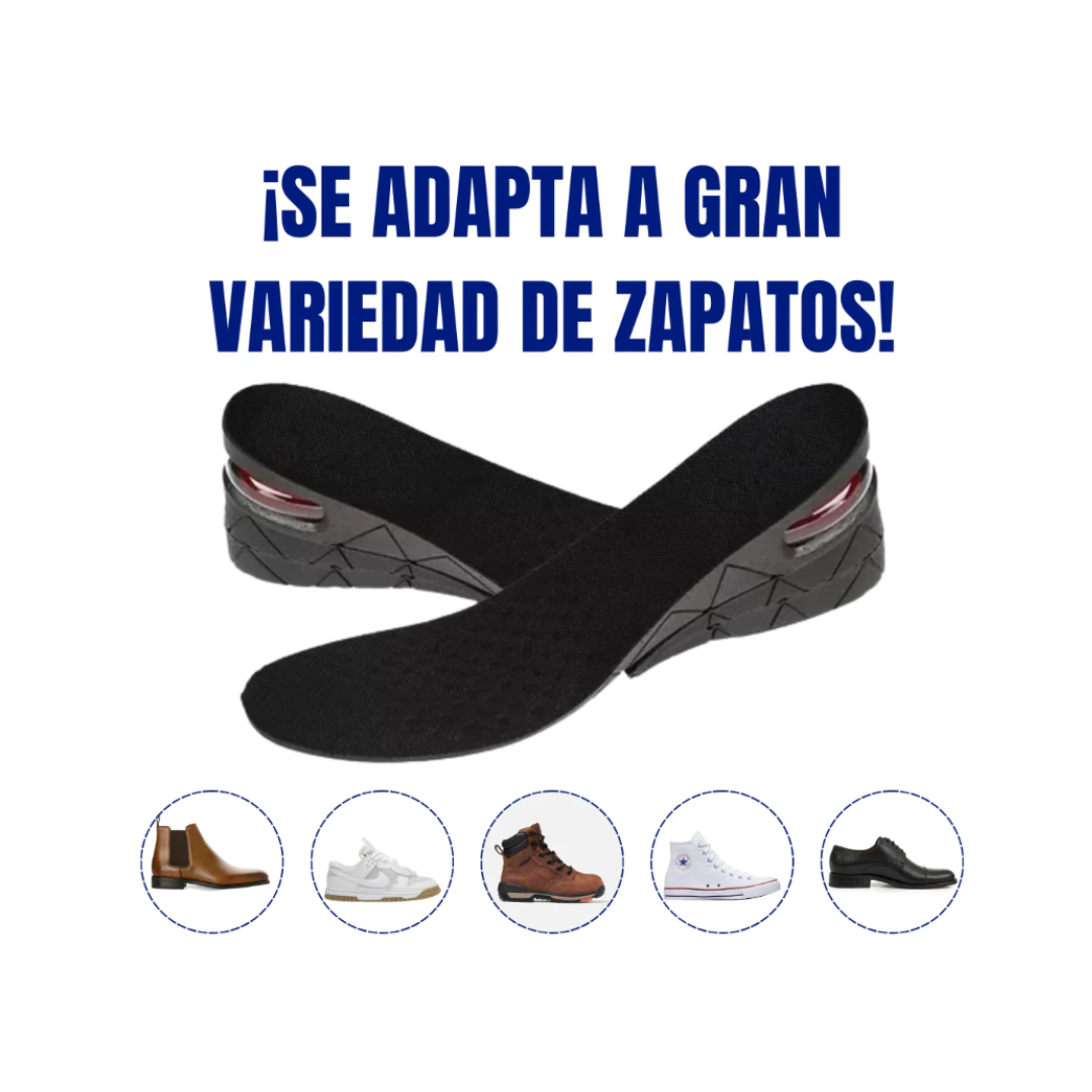 PLANTILLAS ELEVADORAS DE ESTATURA UPSTEP®