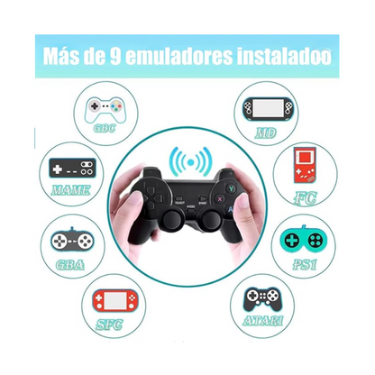 CONSOLA DE VIDEOJUEGOS PORTÁTIL 2 CONTROLES RETCU®