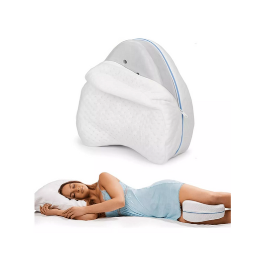 ALMOHADA PARA PIERNAS RODILLAS ORTOPÉDICA ERGONÓMICA PLUSBY®